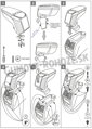 Opel Zafira B 2007-2012 - Čierna lakťová opierka Armster 2