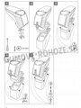 Honda Jazz 2008-2014 - Sivá lakťová opierka Armster 2