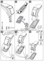 Opel Meriva B od 2010 (flexrail) - Sivá lakťová opierka Armster 2