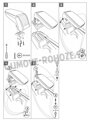 VW Touran 2003-2015 - Čierna lakťová opierka Armster S