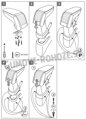 Toyota Yaris 2008-2011 - Čierna lakťová opierka Armster S