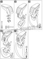 Suzuki Splash 2008-2014 - Čierna lakťová opierka Armster S