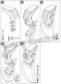 Opel Agila B 2008-2014 - Čierna lakťová opierka Armster S