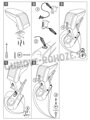Smart Fortwo od 2014 (12V konektor) - Čierna lakťová opierka Armster S