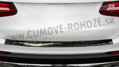 Mercedes GLC X253 od 2015 Grafit - lišta nárazníka