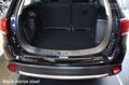 Mitsubishi Outlander od 2015 (bez parkovacích senzorov) Grafit lesklá - lišta nárazníka