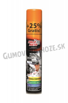 Čistič plastov Moje Auto Black lesklý 750ml