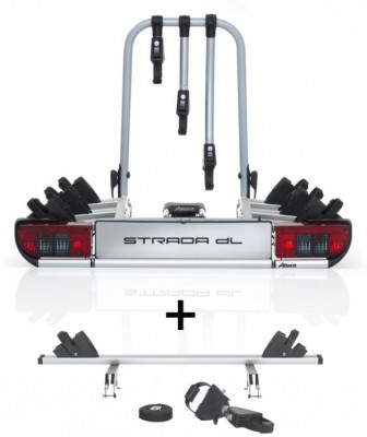 Atera Strada DL3 + daptér 022611 - nosič 4 bicyklov na ťažné zariadenie
