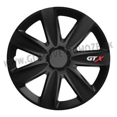 GTX Carbon Black 16“ - puklice na disky Versaco