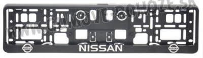 Podložka pod ŠPZ Nissan - 2 ks