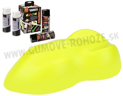 Žltá Neón 2x400ml - Foliatec tekutá guma v spreji