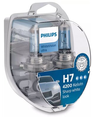 Autožiarovky Philips WhiteVision Ultra H7 (2 ks)