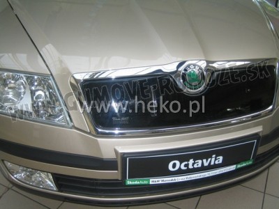 Škoda Octavia II 2004-2007 Horná - zimná clona masky Heko