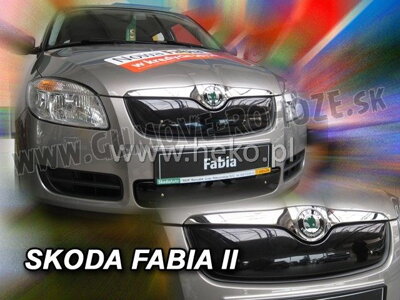 Škoda Fabia II 2007-2010 Horná - zimná clona masky Heko