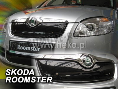 Škoda Roomster 2006-2010 Horná - zimná clona masky Heko