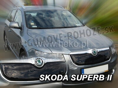 Škoda Superb II 2008-2013 Horná - zimná clona masky Heko