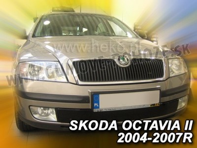 Škoda Octavia II 2004-2007 Dolná - zimná clona masky Heko