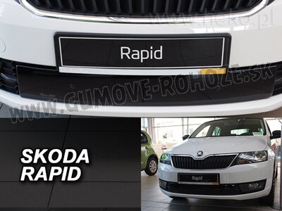 Škoda Rapid 2012-2017 (pred Faceliftom) Dolná - zimná clona masky Heko