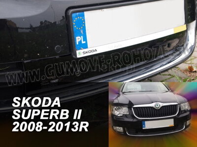 Škoda Superb II 2008-2013 Dolná - zimná clona masky Heko