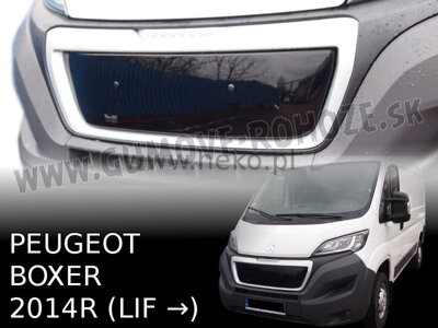 Peugeot Boxer od 2014 Facelift - zimná clona masky Heko