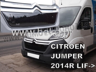 Citroen Jumper od 2014 Facelift - zimná clona masky Heko