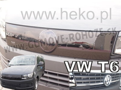 VW Transporter, Caravelle T6 od 2015 (plastová maska) - zimná clona masky Heko