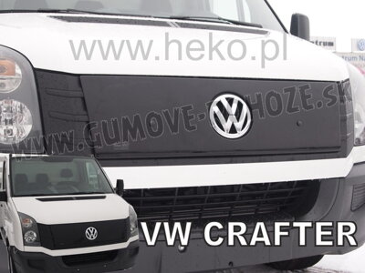 VW Crafter 2011-2017 Facelift - zimná clona masky Heko