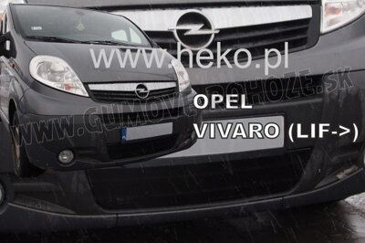 Opel Vivaro 2007-2014 Dolná Facelift - zimná clona masky Heko