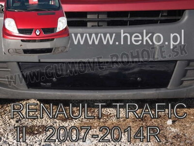 Renault Trafic 2007-2014 Dolná Facelift - zimná clona masky Heko