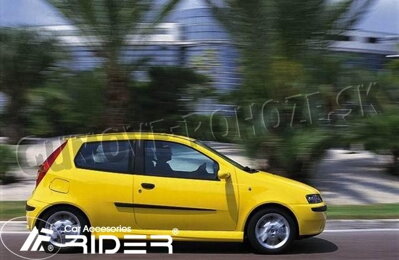 Fiat Punto 3-dvere 1999-2010 - ochranné lišty dverí