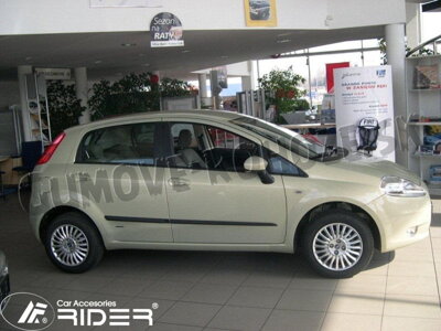 Fiat Punto Grande 5-dverí 2005-2009 - ochranné lišty dverí