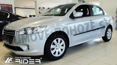 Peugeot 301 od 2012 - ochranné lišty dverí