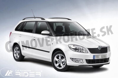 Škoda Fabia II 2007-2014 - ochranné lišty dverí