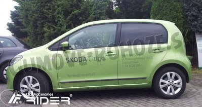 Škoda Citigo 5-dverí od 2012 - ochranné lišty dverí