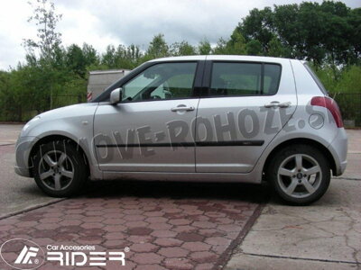 Suzuki Swift 5-dverí 2005-2010 - ochranné lišty dverí