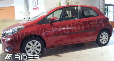 Toyota Yaris 3-dvere 2011-2020 - ochranné lišty dverí