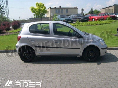 Toyota Yaris 5-dverí 1999-2005 - ochranné lišty dverí