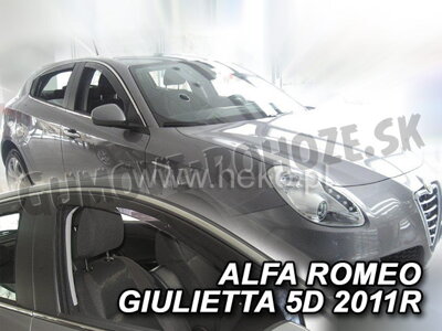 Alfa Romeo Giulietta od 2010 (predné) - deflektory Heko