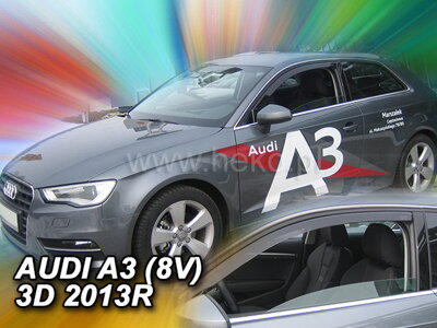 Audi A3 Sportback 3-dvere 2013-2020 (predné) - deflektory Heko