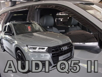 Audi Q5 od 2017 (so zadnými) - deflektory Heko