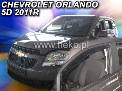 Chevrolet Orlando od 2011 (predné) - deflektory Heko