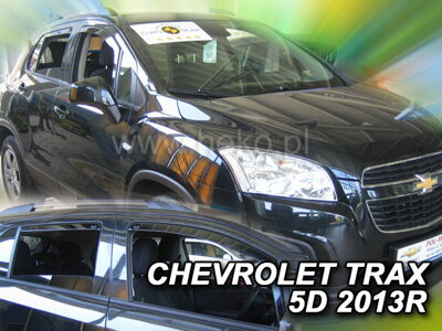 Chevrolet Trax od 2013 (so zadnými) - deflektory Heko