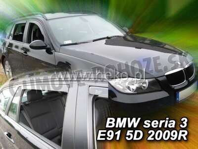 BMW 3 (E91) Combi 2005-2012 (so zadnými) - deflektory Heko