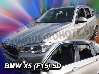 BMW X5 (F15) 2013-2018 (so zadnými) - deflektory Heko