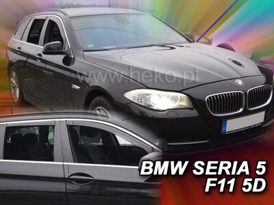 BMW 5 (F11) Combi 2010-2016 (so zadnými) - deflektory Heko