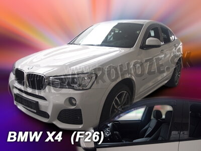 BMW X4 (F26) 2014-2018 (predné) - deflektory Heko