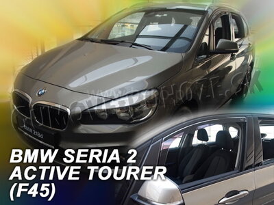 BMW 2 Active Tourer (F45) od 2014 (predné) - deflektory Heko
