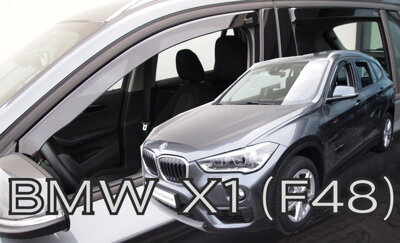 BMW X1 (F48) od 2015 (so zadnými) - deflektory Heko