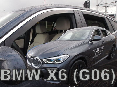 BMW X6 (G06) od 2020 (so zadnými) - deflektory Heko