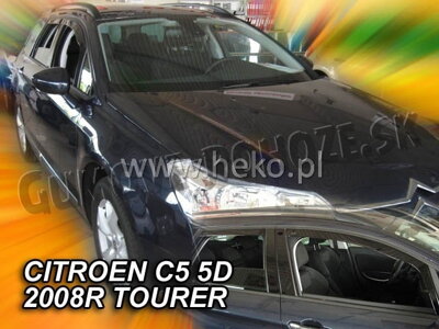 Citroen C5 Combi od 2008 (so zadnými) - deflektory Heko